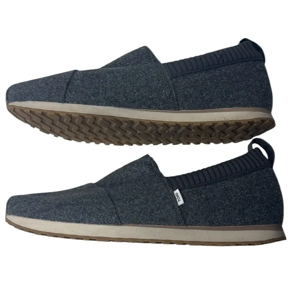 Toms Men’s Shade Alpargata Resident Shoes. Size 9.5.